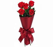 Букет 5 Красных роз Эдлесс Лав в Воскресенском новая Москва