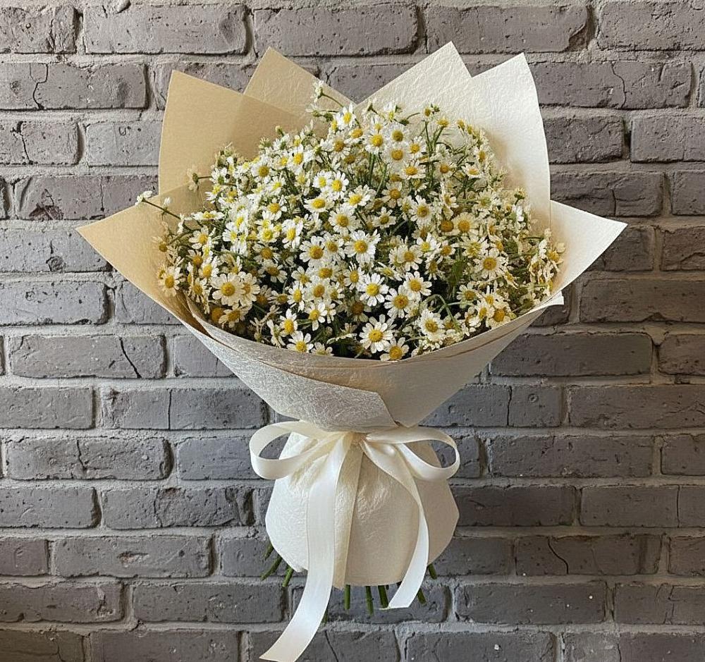 Букет цветов из: Ромашки в Воскресенском новая Москва