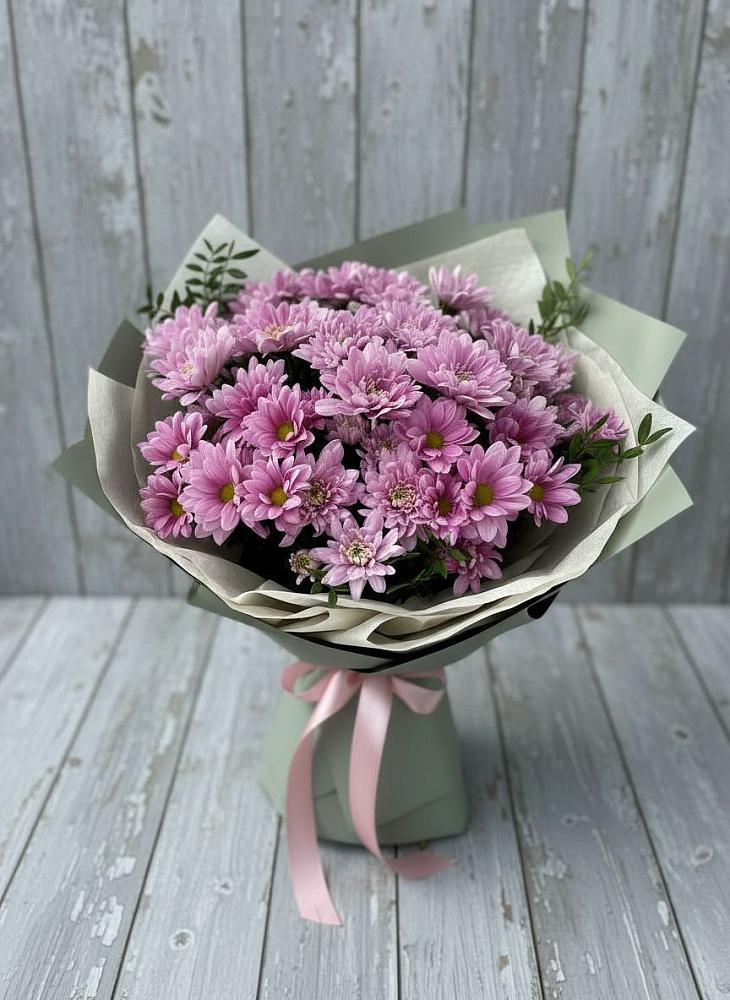 Букет цветов из: Хризантемы в Воскресенском новая Москва