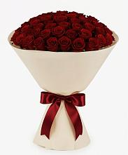 Букет 101 Бордовая роза Блэк Бакарра в Воскресенском новая Москва