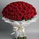 Букет 101 Красная роза Блэк Мэджик в Воскресенском новая Москва
