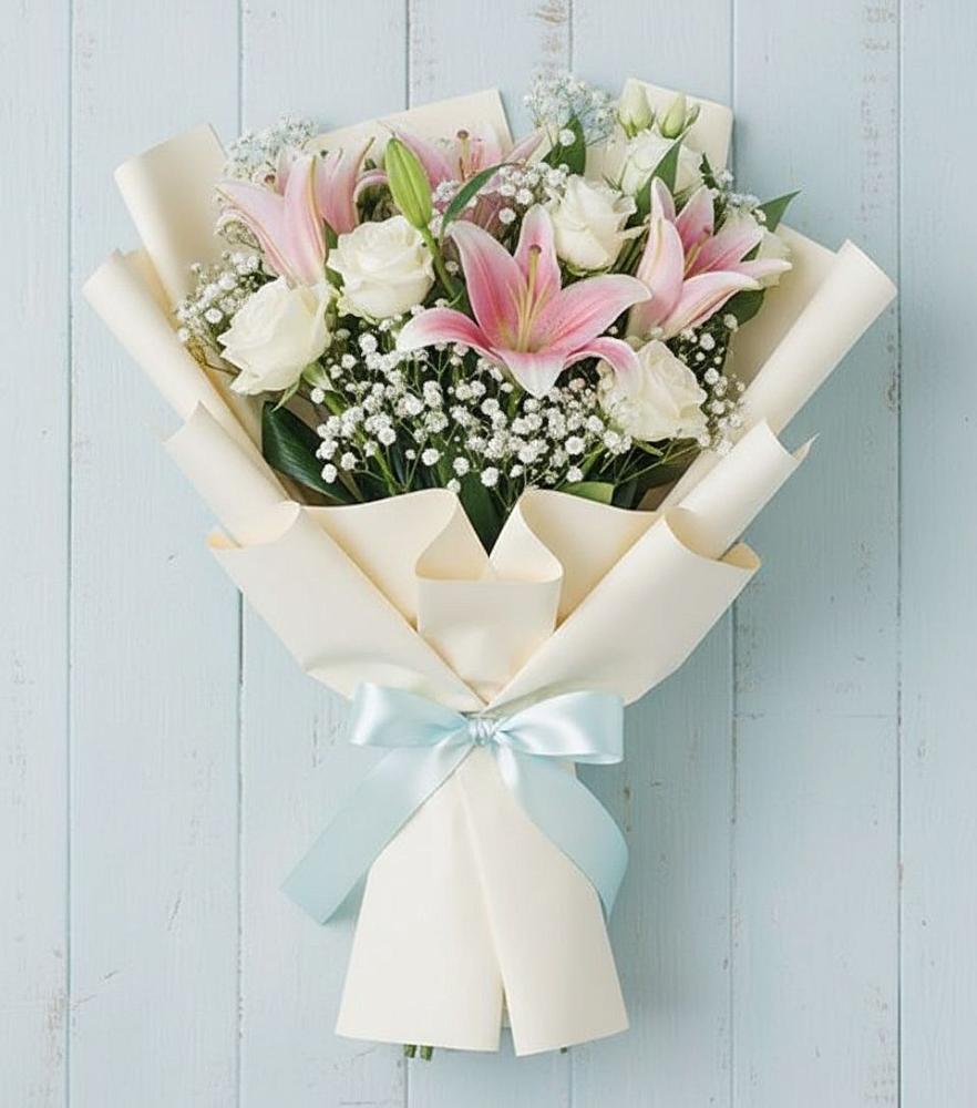 Букет цветов из: Лилии в Воскресенском новая Москва