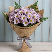 Букет цветов из:  Хризантемы в Воскресенском новая Москва