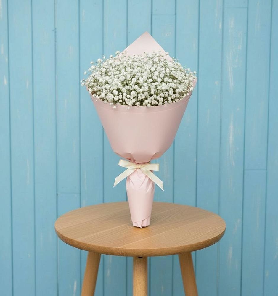 Букет цветов из: Гипсофила в Воскресенском новая Москва