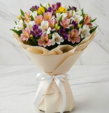 Букет цветов из:  Альстромерии в Воскресенском новая Москва