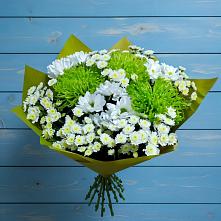 Букет цветов из:  Хризантемы в Воскресенском новая Москва