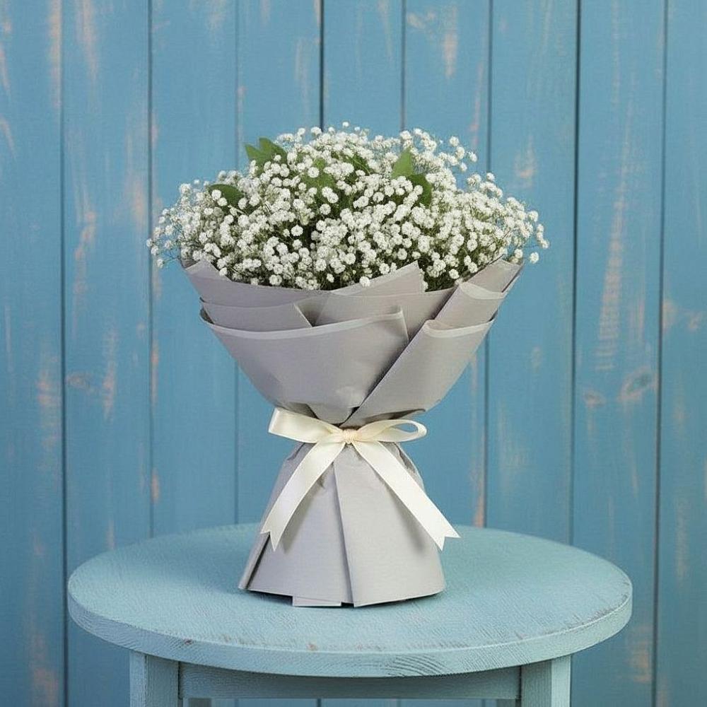 Букет цветов из: Гипсофила в Воскресенском новая Москва