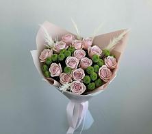 Букет цветов из:  Розы и Хризантемы в Воскресенском новая Москва