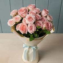 Букет Розовый шарм в Воскресенском новая Москва