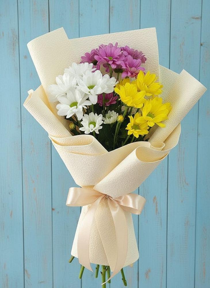 Букет цветов из: Хризантемы в Воскресенском новая Москва