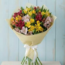 Букет цветов из:  Альстромерии в Воскресенском новая Москва